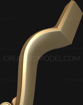 Legs (NJ_0504) 3D model for CNC machine